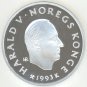 1993 Norway Large Silver Proof 100 Kr-Olympic Slalom