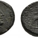 Ancient Greece 2-1 Cent BC CILICIA HIERAPOLIS CASTABALA TYCHE GODDESS EAGLE #2