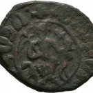 Armenia(Cilicia) 1226-1270 HETOUM I Bronze KARDEZ King Throne CROSS AE