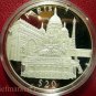 2000 Liberia Large Silver Proof $20 World Capitals-Paris