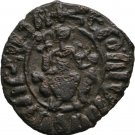 Armenia(Cilicia) 1226-1270 HETOUM I Bronze KARDEZ King Throne Ornate CROSS AE