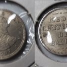 1907 Panama 1/2 c -nice