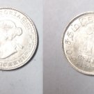 1893 CEYLON(Great Britain) Queen Victoria Silver 10 c nice BU