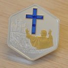 2007 Cook Is Large Silver/Goldp.Proof $5-Vatican Benedict-Lauretto Swarovski Cr