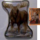 Unusual 2008 Somalia color $1 Animal-shaped Moose