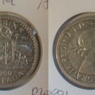 Rare 1960 Australia Proof Florin (2 Shillings)