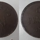 1911 Russian Finland Nicholas II  5 pennia