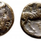 Ancient Greece MACEDON 359-336 BC PHILIP II UNIT HORSEBACK DIADEM APOLLO