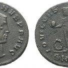 Ancient Rome THESSALONICA Constantine I 318-319 AD AE Follis Jupiter/Globe-Nice