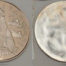 Very Rare 1995 Russia Huge 100 Roubles-Lynx Uniface Trial Strike- Obverse
