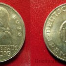 Rare 1929 D  Germany Large Silver 3 marks-Lessing-Nice