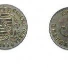 1834 Saxe Coburg Gotha 3 Kreuzer (Germany) -Nice