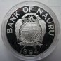 1994 Nauru Large Silver Proof $10 John Fearn Sailing Ship