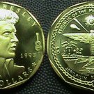 1993 Marshall Isl. Large Brass $10-Elvis Presley-Nice