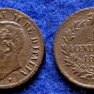 1862 N Italy 1 cent.-King Vittorio Emmanuelle-Nice