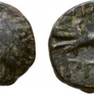Rare Ancient Greece Macedon Philip II 359–336 BC Bronze HERAKLES THUNDERBOLT #2