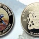 Malawi 2010 Large Color 10 Kwacha-Blue Poison Arrow Frog
