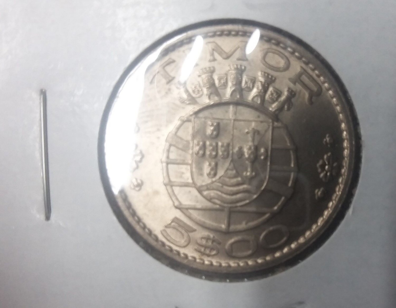 TIMOR 1970 5 ESCUDOS-Nice BU