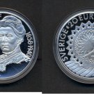 1996 Sweden Large Proof Silver 20 Euro Selma Lagerhof/ Goose
