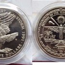 1991 Marshall Isl.Large $5-American Eagle / Heroes Of Desert Storm