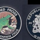 Malawi 2010 Large Color 10 Kwacha-Darwin Frog