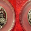 Scarce 1992 Netherlands Proof Silver King Willem 5 Ecu