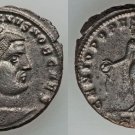 Ancient Rome Maximianus II AD 305-313 Large Silvered AE Follis 10.5 g