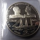 1997 Portugal Large Proof Silver 1000 Esc 100 years Oceanic Expedition