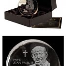Congo 2005 Huge Acrylic 10 fr-Pope John Paul II in Memorium -BOX