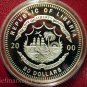 2000 Liberia Large Silver Proof $20 World Capitals-Vienna