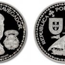 1994 Portugal Large Proof Silver 200 Esc Discovery-Henry Navigator/Ship