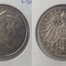 Baden 1906(Germany) silver 2 Mark, Wedding NICE