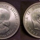 1964 Denmark Large Silver 5 Kroner Princess Wedding