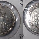 1878 Zs Mexico silver 25 centavo-Eagle/ Snake