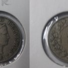 Scarce 1879 Switzerland  5 Rappen Helvetia
