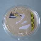 2009 Germany Silver/Goldplated Color medal 60 years-1997 Flood/Raft