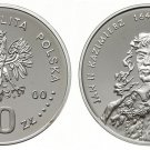 2000 Poland Silver Proof 10 ZL King Jan II Kazimierz bust