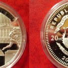 2000 Liberia Large Silver Proof $20 World Capitals- Helsinki