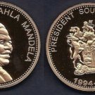 1999 South Africa Large Goldplated Nelson Mandela presidency  medal