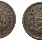 Scarce 1860 Luxembourg 5 Cent #2