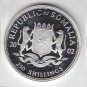 2002 Somalia Large Silver Proof 250 sh-Olympics Rome-Colosseum Runner