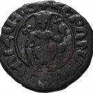 ARMENIA CILICIA 1226-1270 HETOUM I Large COPPER TANK KING THRONE CROSS #2