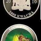 Zambia 2010 Large Color 1000 Kwacha-Deadly Insects-Mosquito
