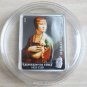 2009 Cook Is Large Silver Color Proof $5-Great Painters-Ermine/Da Vinci