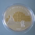 2009 Germany Silver/Goldplated medal 60 years-1977 Semperoper-Drezden Opera