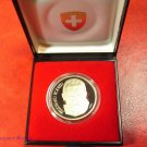 1980 Switzerland Proof 5 Francs-Painter Hodler-Nice Box