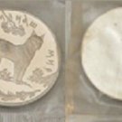 Very Rare 1995 Russia Large 3 Roubles-Lynx Uniface Trial Strike- Obverse