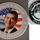 Liberia 2009 Large $5- Reagan