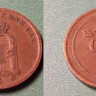 Sweden 1900(oval 0) Bronze 2 ore-Nice.