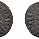 ARMENIA CILICIA 1226-1270 HETOUM I Large COPPER TANK KING THRONE CROSS STAR #3